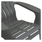 Conj 2 Poltronas Miami Cinza  + Mesa Puket