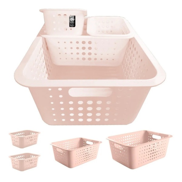 Conj 3 Cestas Organizadoras Kte 006