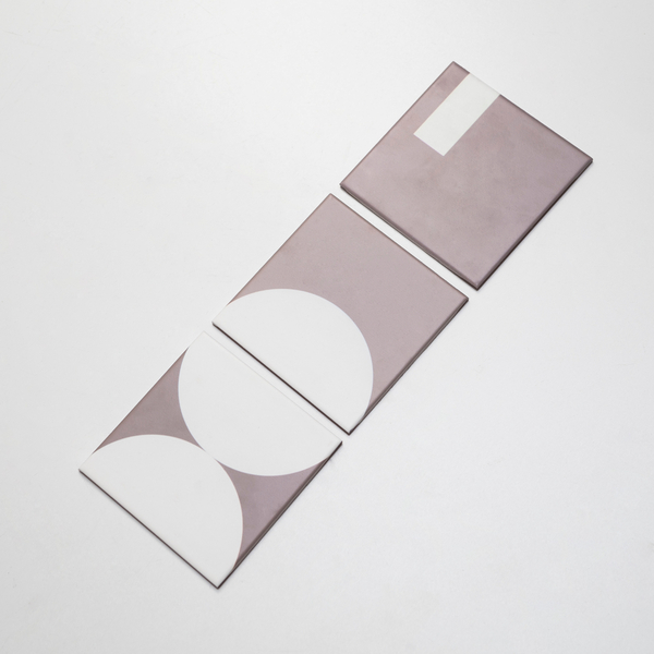 Conj 3 Suporte Panela Mesa Azulejo Cerâmica Formas