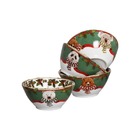 Conj 4 Bowls Cereal Christmas Bears