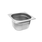 Conj 6 Cubas Gastronômicas Em Inox Gn 1/6x100 Mm 1 5 Litros Z