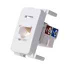 Conj 6 Tomada Para Rede De Informática Rj45 4x4 Margirius B3