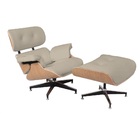 Conj. Charles Eames Jac Couro Perola