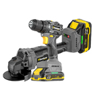 Conj. Parafusadeira E Furadeira 21v + Esmerilhadeira 21v Moto