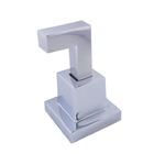 Conj Banho Duplo Quadrado Cromado 500mm