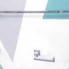 Conj Banho Simples Quadrado Cromado 500mm