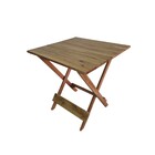 Conj De Mesa 4 Cadeiras Dobráveis Em Madeira Area Gourmet  Mel