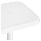 Conj Mesa Quadrada Iguazu 60cm + 2 Cadeiras Bistrô Branco