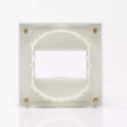 Conj Placa Com Suporte P/ Movel 70x70 Ebano Sleek - Margirius