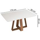 Conj Sala Jantar 170x90 Kiya Dj Moveis