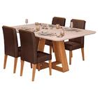 Conj Sala Jantar 170x90 Kiya Dj Moveis