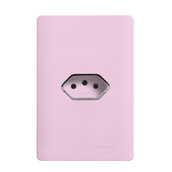 CONJ TOM 2P+T 20A HORIZ C/PL 4X2DIC