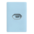CONJ Tom USB 2A Com Placa 4x2DIC