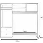 Conjugado Guarda Roupa Com Berço Ternura 9150 Peternella