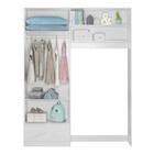 Conjugado Infantil Cristal Com Berço Cristal Branco Peternell