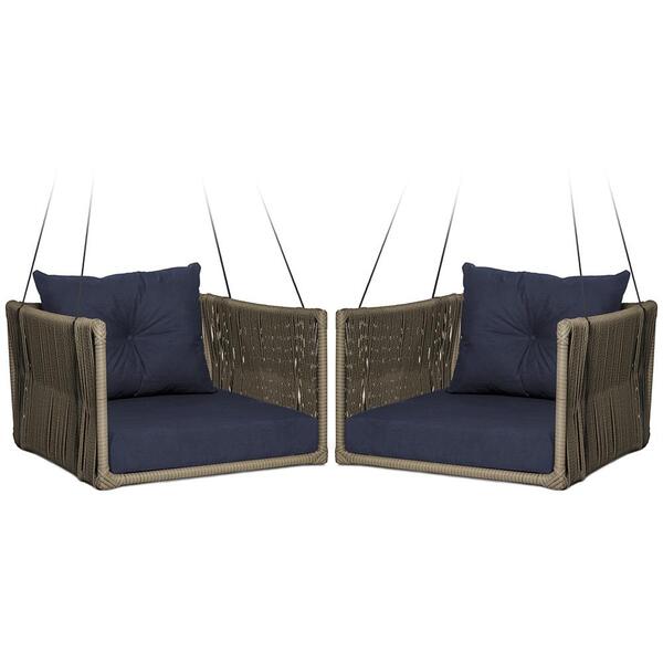 Conjunto2 Balanços Suspensos Hungria Tauari A29 Em Aluminio F