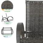 Conjunto2 Cadeiras Napoli Pedra Ferro Fibra Sintetica