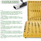 Conjunto2 Espreguiçadeira Bogotá E 1 Puff Amarelo Colmeia Par