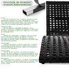 Conjunto2 Espreguiçadeira Bogotá E 1 Puff Preto Colmeia Para