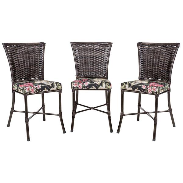 Conjunto3 Cadeiras Turquia Pedra Ferro A18 Fibra Trama Fechada