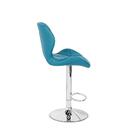 Conjunto 02 Banquetas Slim Couro Pu Regulagem De Altura - Tur