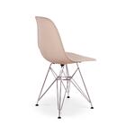 Conjunto 02 Cadeiras Charles Eames Eiffel Base Metal Design -