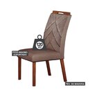 Conjunto 02 Cadeiras De Madeira Para Sala De Jantar Larissa F