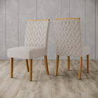 Conjunto 02 Cadeiras Estofadas Adore Henn