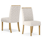 Conjunto 02 Cadeiras Estofadas Carina Henn