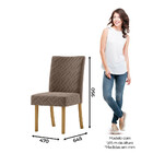 Conjunto 02 Cadeiras Estofadas Laura Henn