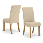 Conjunto 02 Cadeiras Estofadas Luna Henn