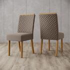 Conjunto 02 Cadeiras Estofadas Malu Henn