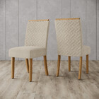 Conjunto 02 Cadeiras Estofadas Malu Henn