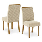 Conjunto 02 Cadeiras Estofadas Rita Henn