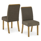 Conjunto 02 Cadeiras Estofadas Rita Henn