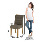 Conjunto 02 Cadeiras Estofadas Rita Henn