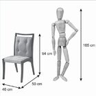 Conjunto 02 Cadeiras Ibiza Tauari Castanho Premium