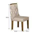 Conjunto 02 Cadeiras Para Sala De Jantar Brenda Freijó