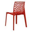 Conjunto 02 Cadeiras Para Sala De Jantar Gruvyer Vermelho - D