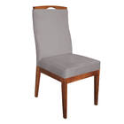 Conjunto 02 Cadeiras Para Sala De Jantar Ricco Estofada Madei