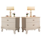 Conjunto 02 Mesas De Cabeceira Bombe Jb 1111 - Jb Bechara