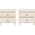 Conjunto 02 Mesas De Cabeceira Bombe Jb 1111 - Jb Bechara