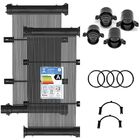 Conjunto 02 Placas E Terminações Para Aquecimento Solar De Pi