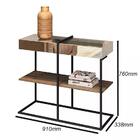 Conjunto 03 Peças Estilo Industrial Class Demoliçao Preto Mil