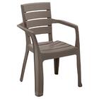 Conjunto 04 Cadeiras Plástica Com Braços Baru Rimax