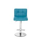 Conjunto 05 Banquetas Gomos Couro Pu Regulagem De Altura - Tu