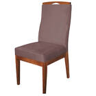 Conjunto 05 Cadeiras Para Sala De Jantar Ricco Estofada Madei