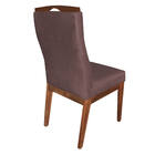 Conjunto 05 Cadeiras Para Sala De Jantar Ricco Estofada Madei