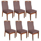 Conjunto 06 Cadeiras Para Sala De Jantar Ricco Estofada Madei