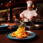 Conjunto 06 Prato Sobremesa Azul Stoneware 21,5 Cm Neo Night